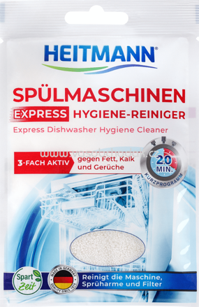 HEITMANN Express Spülmaschinen Hygiene Reiniger, 1 St