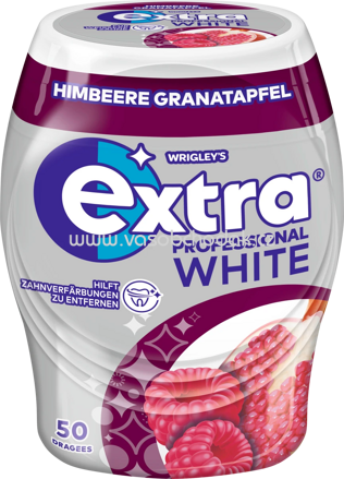Extra Professional White Himbeere Granatapfel, 50 St