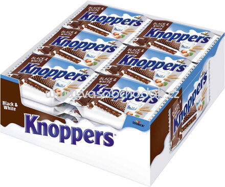 Knoppers Black & White, 24 St, 600g