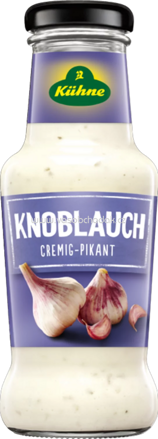Kühne Knoblauch Sauce Cremig Pikant,250 ml