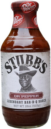 STUBB'S Dr.Pepper BBQ Sauce, 510g