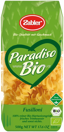Zabler Paradiso Bio Fusilloni, 500g