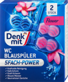 Denkmit WC-Blauspüler Flower, 2 St