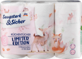 Saugstark&Sicher Küchentücher Design, 3-lagig, 3x100 Blatt, 3 Rollen