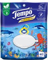 Tempo Feuchtes Toilettenpapier Sanft & Sensitiv Komfortbeutel, 40 St