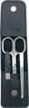 Credo Maniküre-Etui Leder 3tlg., 1 St