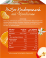 Bad Heilbrunner Früchtetee Heißer Kinderpunsch mit Mandarinen, 15 Beutel