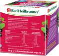 Bad Heilbrunner Cold Energy Tea Cassis Guarana, 14 Beutel