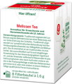Bad Heilbrunner Melissen Tee, 8 Beutel