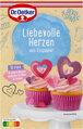 Dr.Oetker Liebevolle Herzen aus Esspapier, 12 St