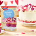 Dr.Oetker Liebevolle Herzen aus Esspapier, 12 St