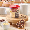 Dr.Oetker Streusel & Crispies Mix mit Schokolade, 75g