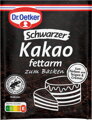 Dr.Oetker Schwarzer Kakao zum Backen, 30g