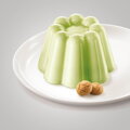 Dr.Oetker Professional Klassischer Pudding Pistazien Geschmack, 1 kg