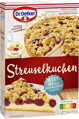 Dr.Oetker Backmischungen Klassische Streusel Kuchen, 485g