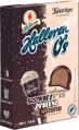 Halloren O's Kösritzer Schwarzbier Praline mit Marzipan, 125g