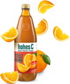 Hohes C Klassik 100% Orange mit Fruchtfleisch, 1l