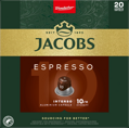 Jacobs Kaffeekapseln Espresso 10 Intenso, 20 St