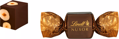 Lindt Nuxor Gianduja Feinherb, 225 St, 3 kg