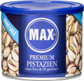 MAX Premium Pistazien geröstet, ohne Salz, 225g