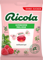 Ricola Bonbon Himbeere Melisse, zuckerfrei, 75g