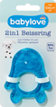 Babylove Beißring 2in1 gelb, 1 St