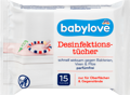Babylove Desinfektionstücher, 15 St