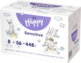 Bella Baby Happy Feuchttücher Sensitive mit Klickverschluss 8x56 Stück, 448 St