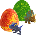 CRAZE Kinder Badezusatz Badebombe Dino, 1 St