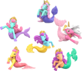 CRAZE Kinder Badezusatz Badebombe Galupy Mermaid, 1 St