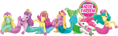 CRAZE Kinder Badezusatz Badebombe Galupy Mermaid, 1 St