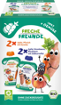 Freche Freunde Quetschie Obst & Gemüse, ab 6 Monaten, 4x100g, 400g