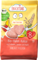 FruchtBar Bio Hafer Kekse mit Erdbeere, Banane und Apfel, ab 8. Monat, 100g