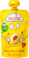 FruchtBar Quetschie Mango, Pfirsich, Banane, ab 6. Monat, 100g