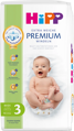 Hipp Babysanft Extra Weiche Premium Windeln Gr.3 Midi, 6-10 kg, 54 St