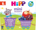 Hipp Mini Desserts im Becher Blaubeere Granatapfel in Apfel, ab 6. Monat, 4x100g, 400g