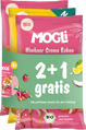 MOGLi Creme Ecken Himbeere & Zitrone, ab 3 Jahren, 3x30g