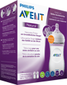 Philips AVENT Flasche Natural 2.0 mit Silikonsauger, ab 1+ Monate, 2x260 ml, 2 St