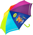 SauBär Kinderschirm mit Reflektor, Regenbogen, 1 St