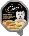 Cesar Garten-Terrine mit Geflügel, garniert mit einer Mischung aus Gemüse und Reis, 150g