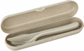 Koziol Besteck Set und Box Klikk Ready Sand, 1 Set