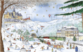 Lauensteiner Buch Adventskalender mit Alkohol, 345g