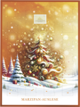 Lauensteiner Adventskalendfer Kalender Marzipan Auslese mit Alkohol, 290g