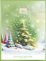 Lauensteiner Adventskalender Nougat Auslese ohne Alkohol, 300g