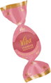 Viba Himbeer Nougat Eier im Beutel, 114g