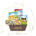 Lindt Osterfreude für Kinder Ostergeschenkkorb, 678g