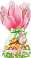 Lindt Hasen-Nest mit Spezialitäten-Eiern Rosa, 280g