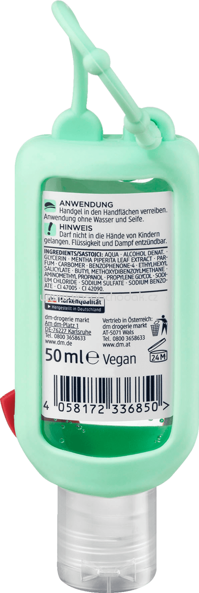 Balea Hygienicky Gel Na Ruce Minty Melon 50 Ml Z Nemecka Vasobchodak Cz