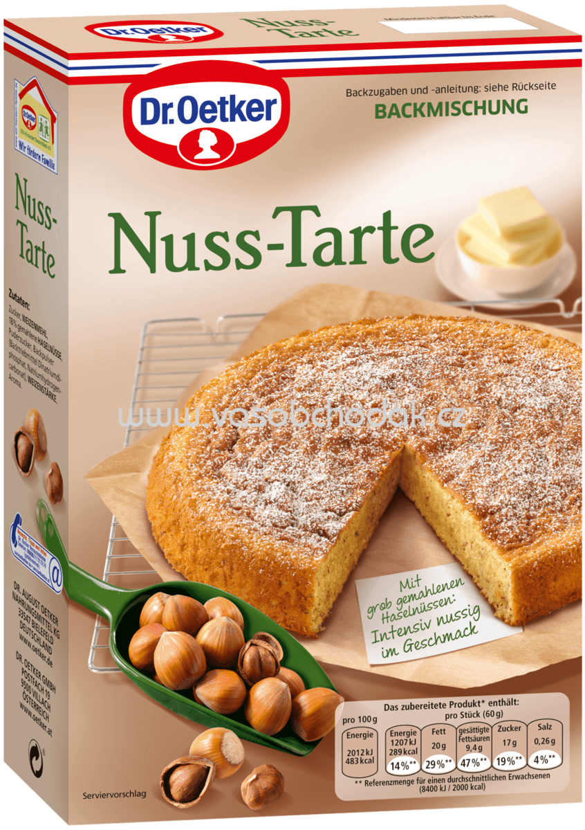 Dr Oetker Smes Na Peceni Orechovy Dort 380g Z Nemecka Vasobchodak Cz