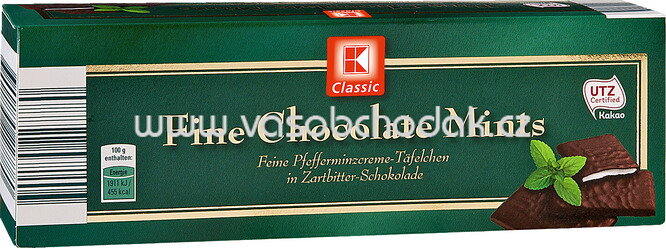 K Classic Feine Pfefferminzcreme Tafelchen 300g
